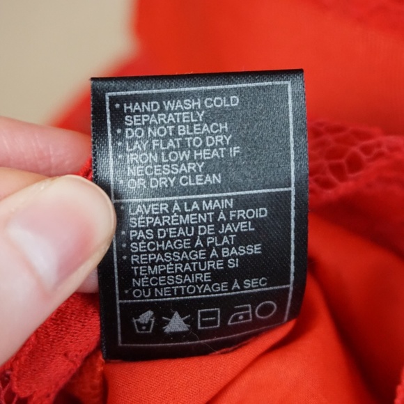 ModCloth (BB Dakota) "When the Night Comes" Red Lace Dress - Picture 14 of 14